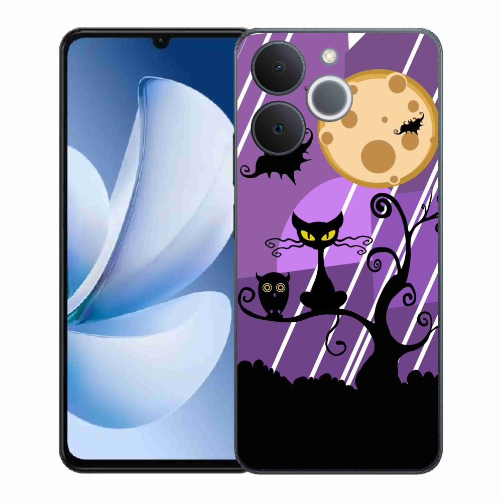 Gélový kryt mmCase na Realme Note 70T - halloween