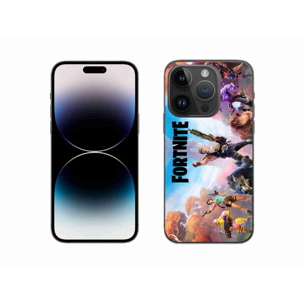 Gélový kryt mmCase na iPhone 14 Pro 6.1 - fortnite 1