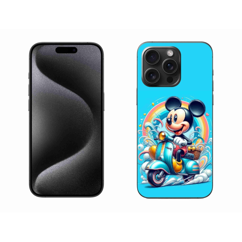 Gélový kryt mmCase na iPhone 15 Pro Max - mickey mouse 2