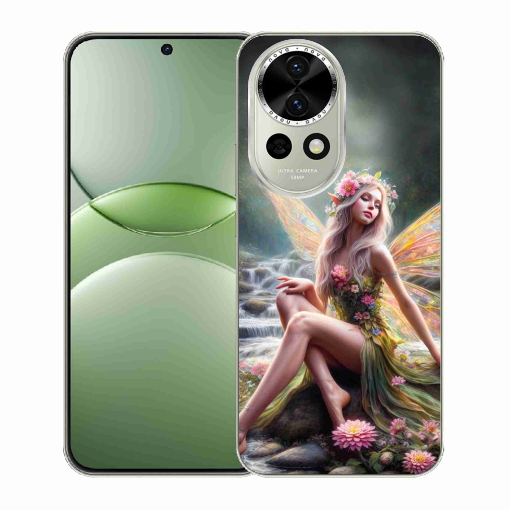 Gélový kryt mmCase na Huawei Nova 13 5G - motýlia žena 1