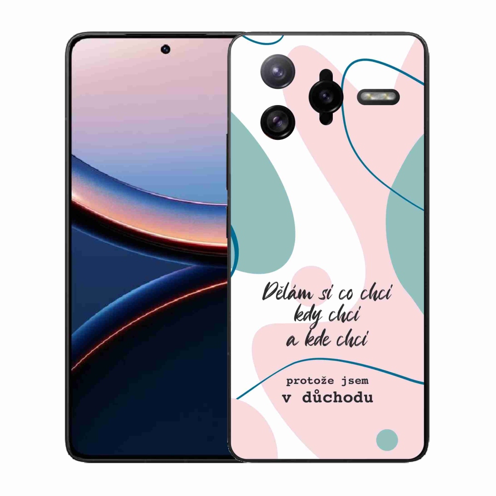 Gélový kryt mmCase na Xiaomi Poco F7 Ultra - vtipný text 10 biele pozadie