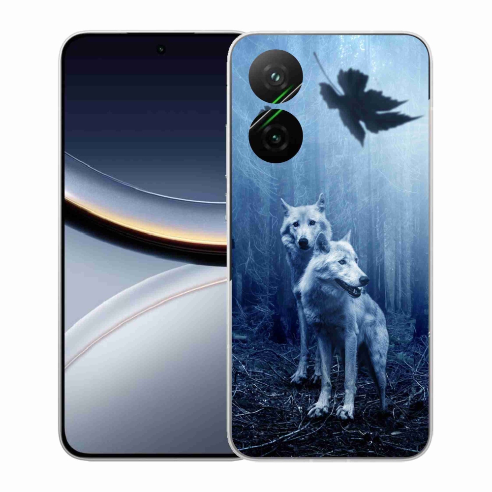 Gélový kryt mmCase na Xiaomi Poco F7 5G - vlci v lese