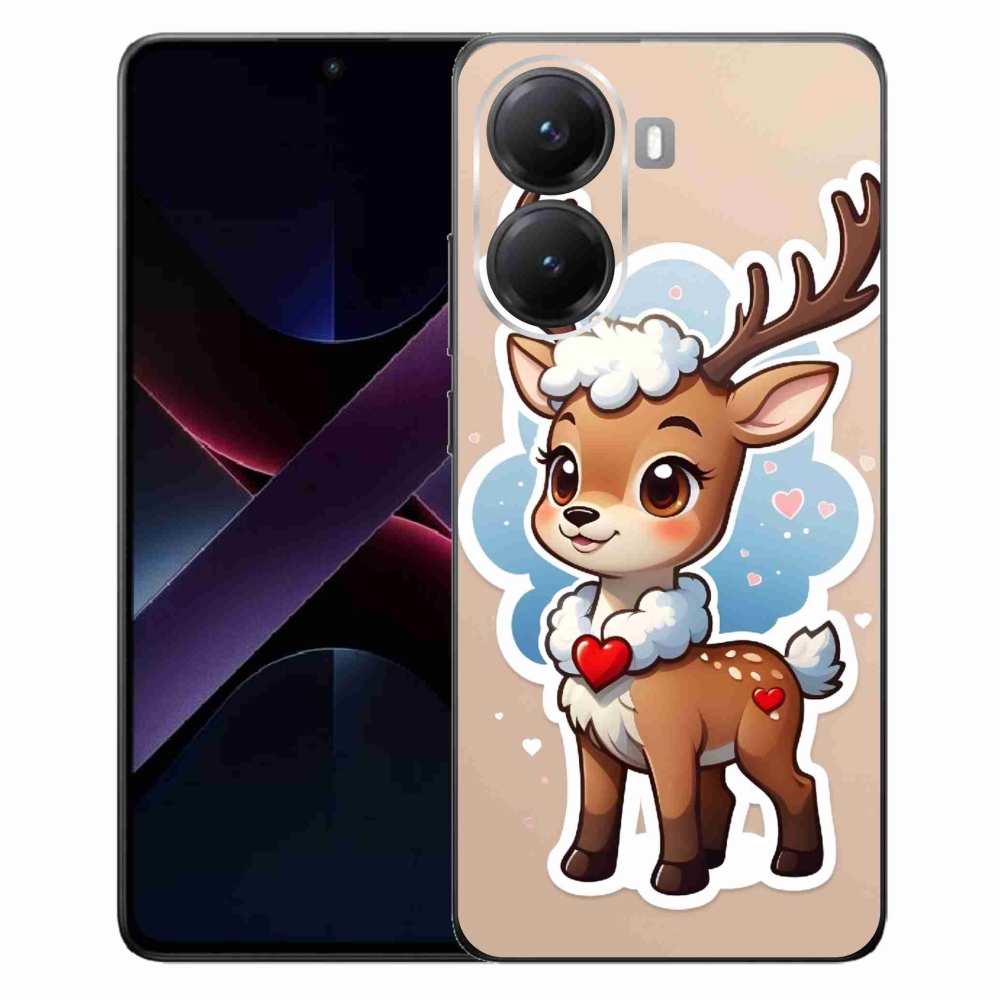 Gélový kryt mmCase na Xiaomi Poco X7 Pro 5G - kreslený sob