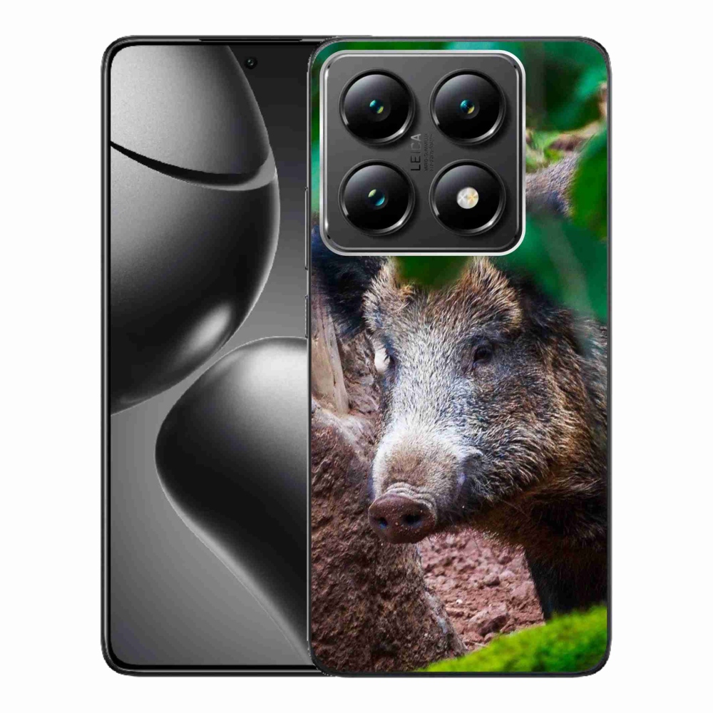 Gélový kryt mmCase na Xiaomi 14T Pro - divoké prasa