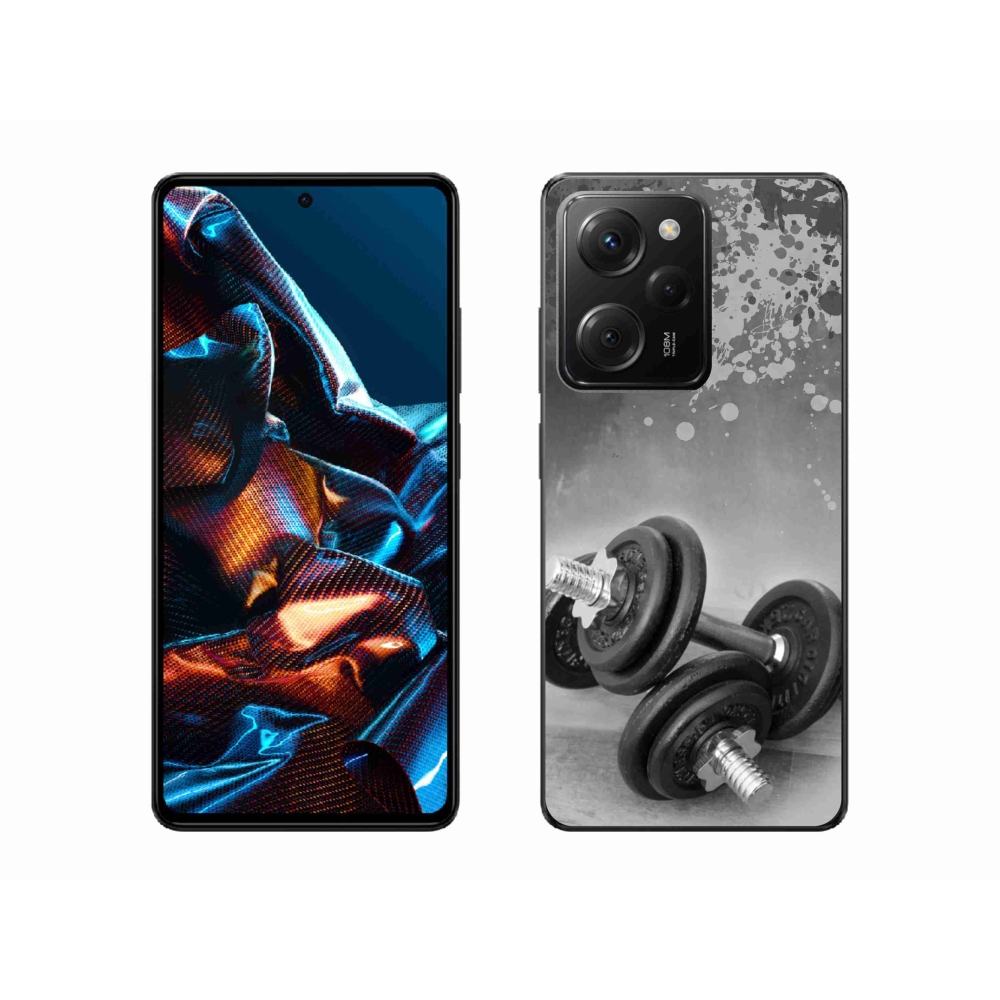 Gélový kryt mmCase na Xiaomi Poco X5 Pro 5G - činky 1