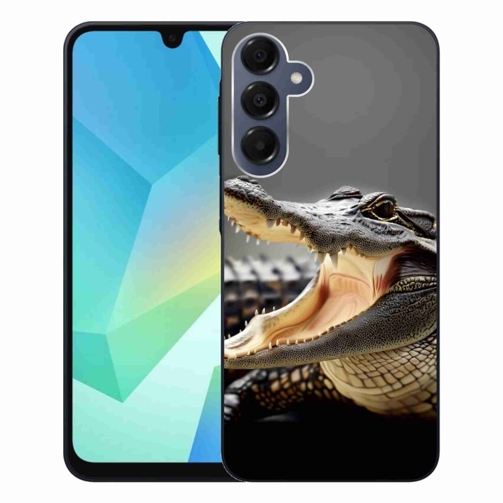 Gélový kryt mmCase na Samsung Galaxy A16 4G/5G - krokodíl
