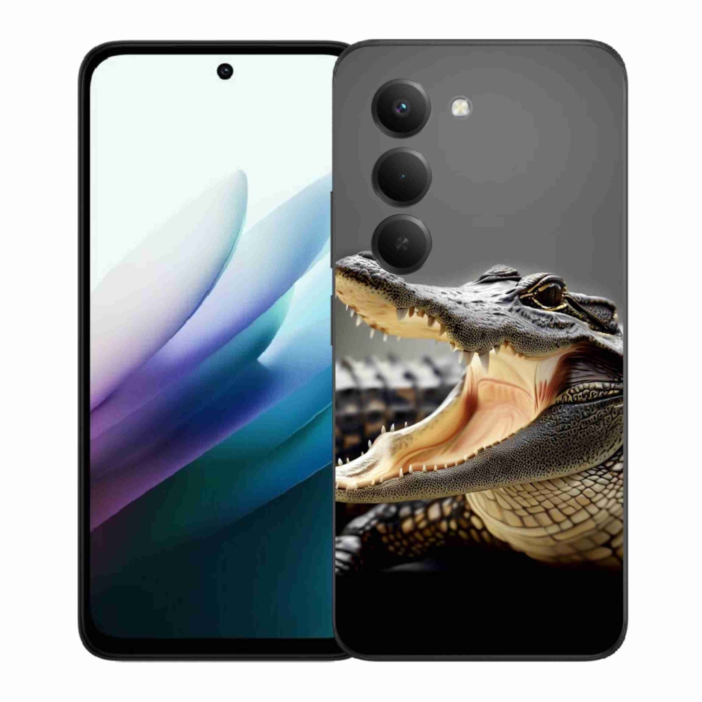 Gélový kryt mmCase na Xiaomi Redmi 15 4G/5G (171mm) - krokodíl
