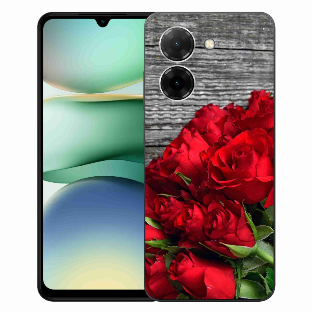 Gélový kryt mmCase na Xiaomi Redmi A5 (171.7x77.8x8.3mm) - červené ruže