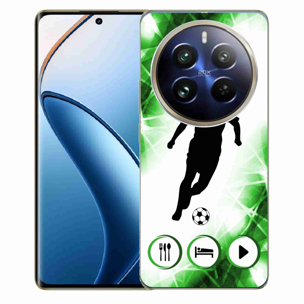 Gélový kryt mmCase na Realme 12 Pro 5G/12 Pro+ 5G - futbalista