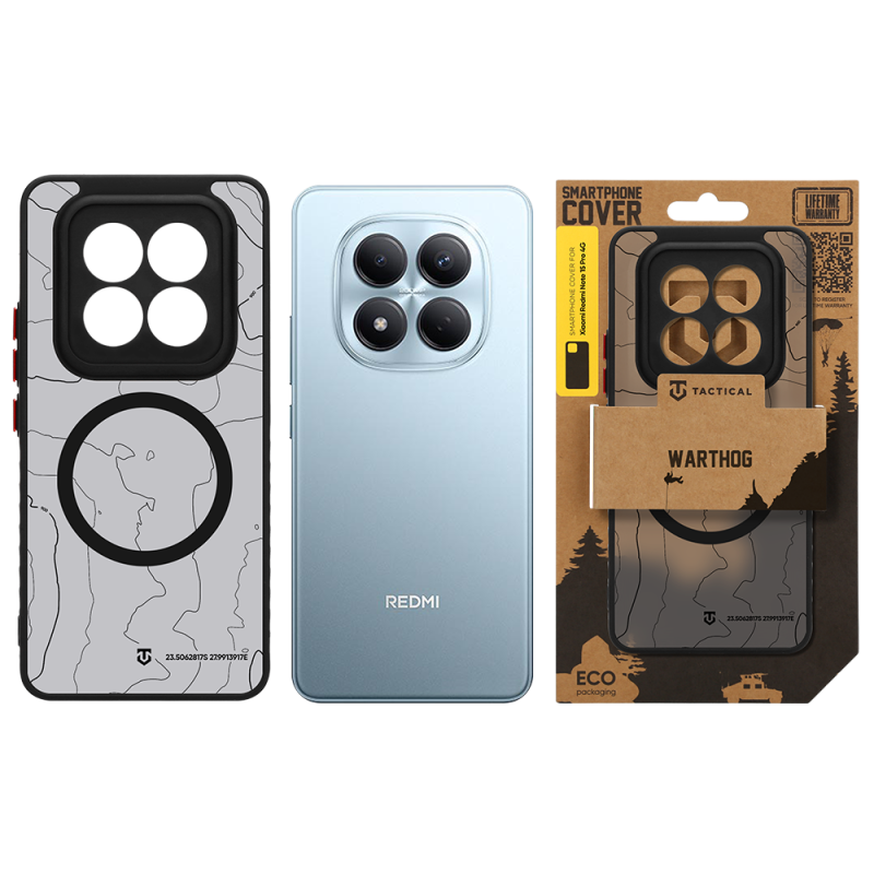 Tactical MagForce Warthog – puzdro pre Xiaomi Redmi Note 15 Pro 4G Asphalt