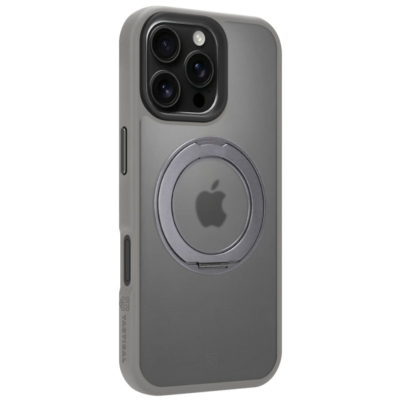 Tactical MagForce Hyperstand – puzdro pre Apple iPhone 16 Pro Max, svetlošedé
