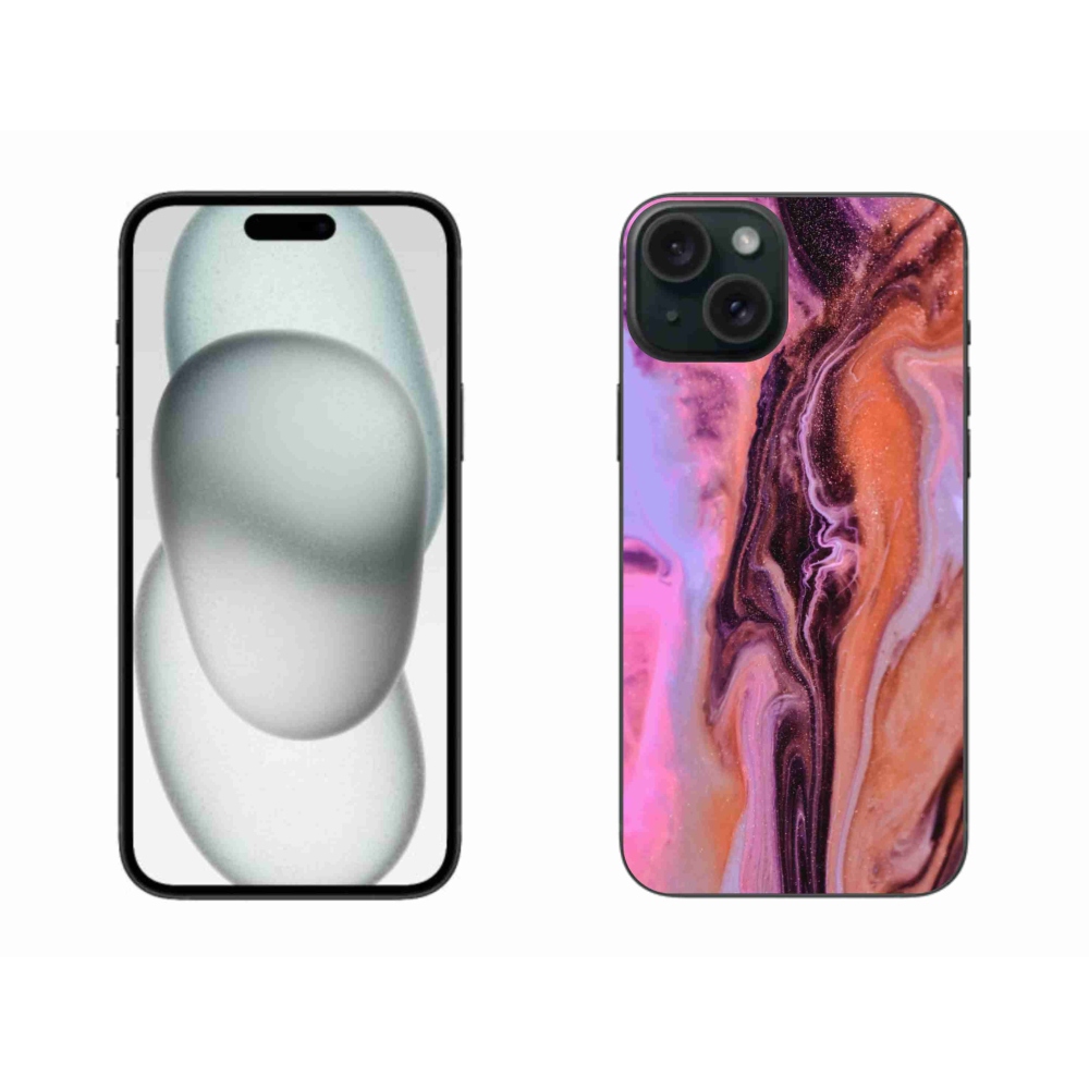 Gélový kryt mmCase na iPhone 15 Plus - abstrakt 26