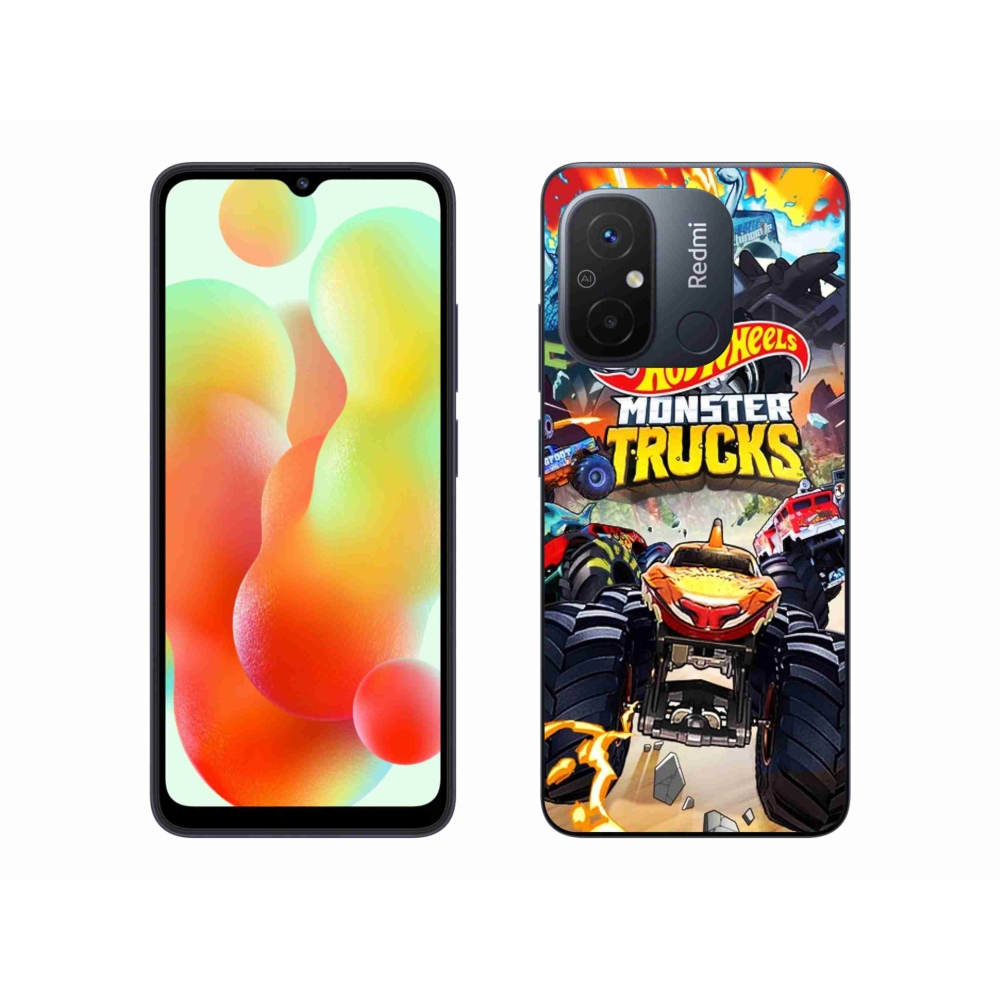 Gélový kryt mmCase na Xiaomi Redmi 12C - hot wheels 2