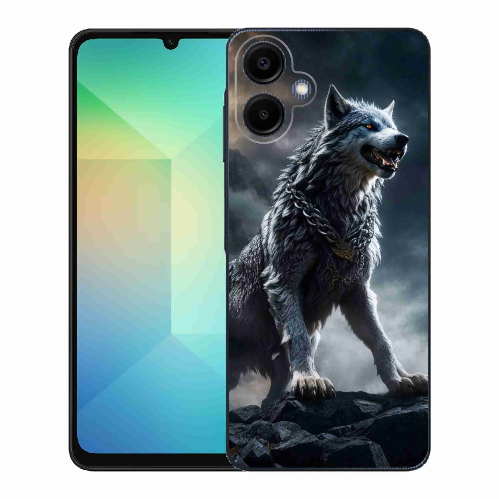 Gélový kryt mmCase na Samsung Galaxy A06 4G - vlk 1