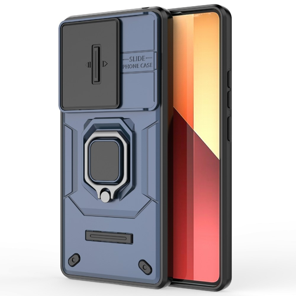 Lens odolný kryt na Xiaomi Redmi Note 14S - modrý
