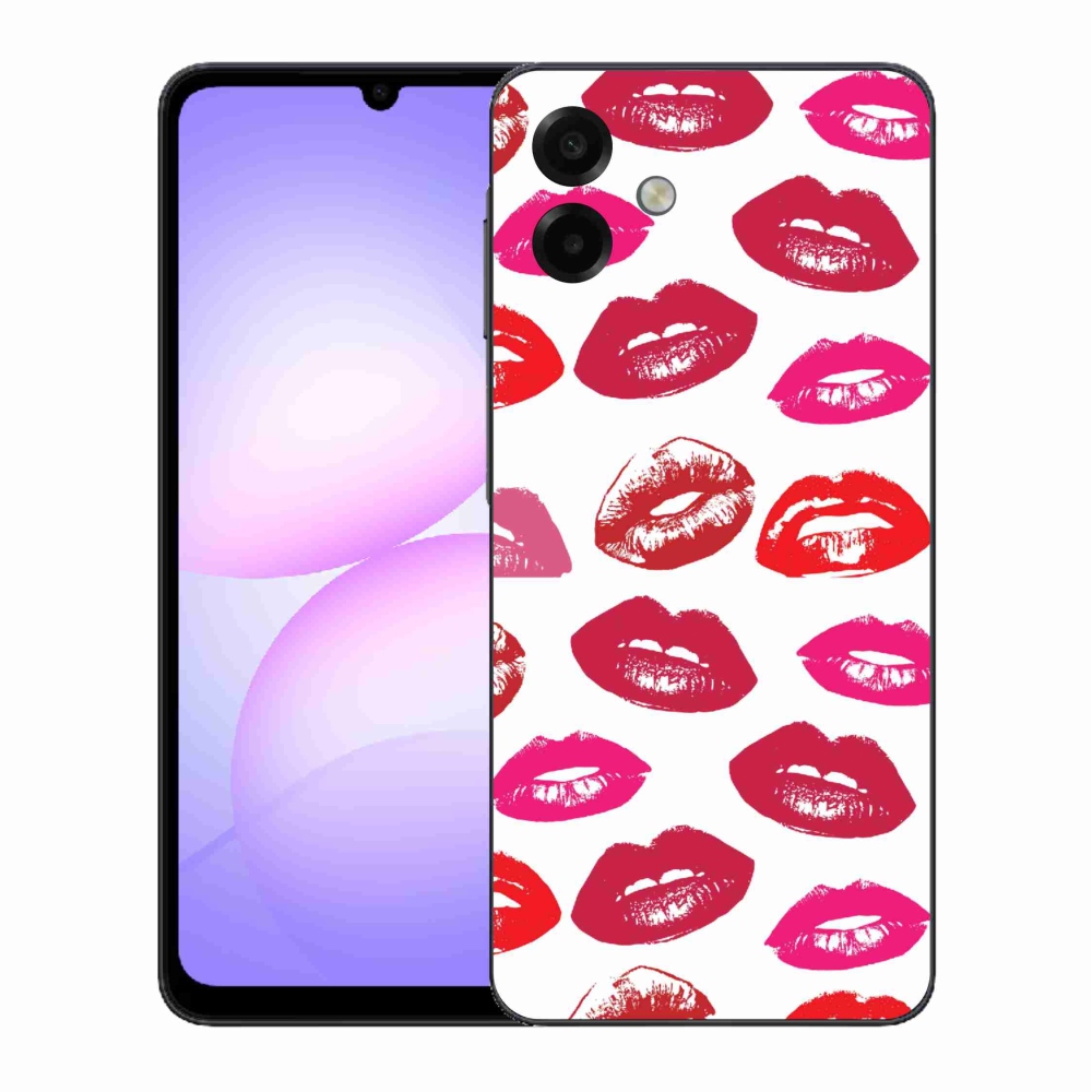 Gélový kryt mmCase na Samsung Galaxy A07 4G - pery