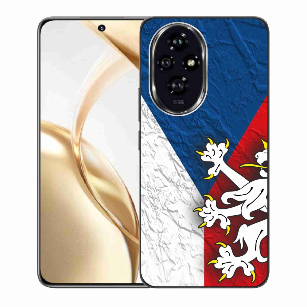 Gélový kryt mmCase na Honor 200 5G - česká vlajka 1