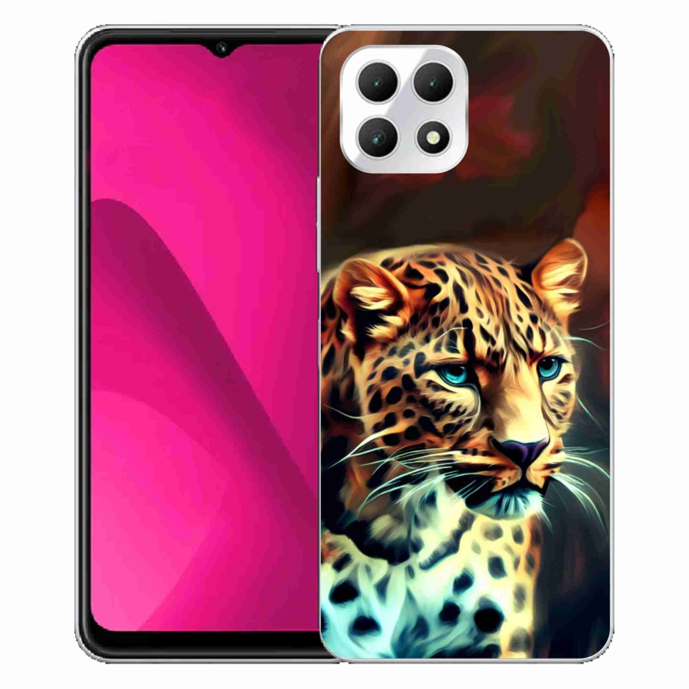Gélový kryt mmCase na T-Mobile T Phone 2 - leopard
