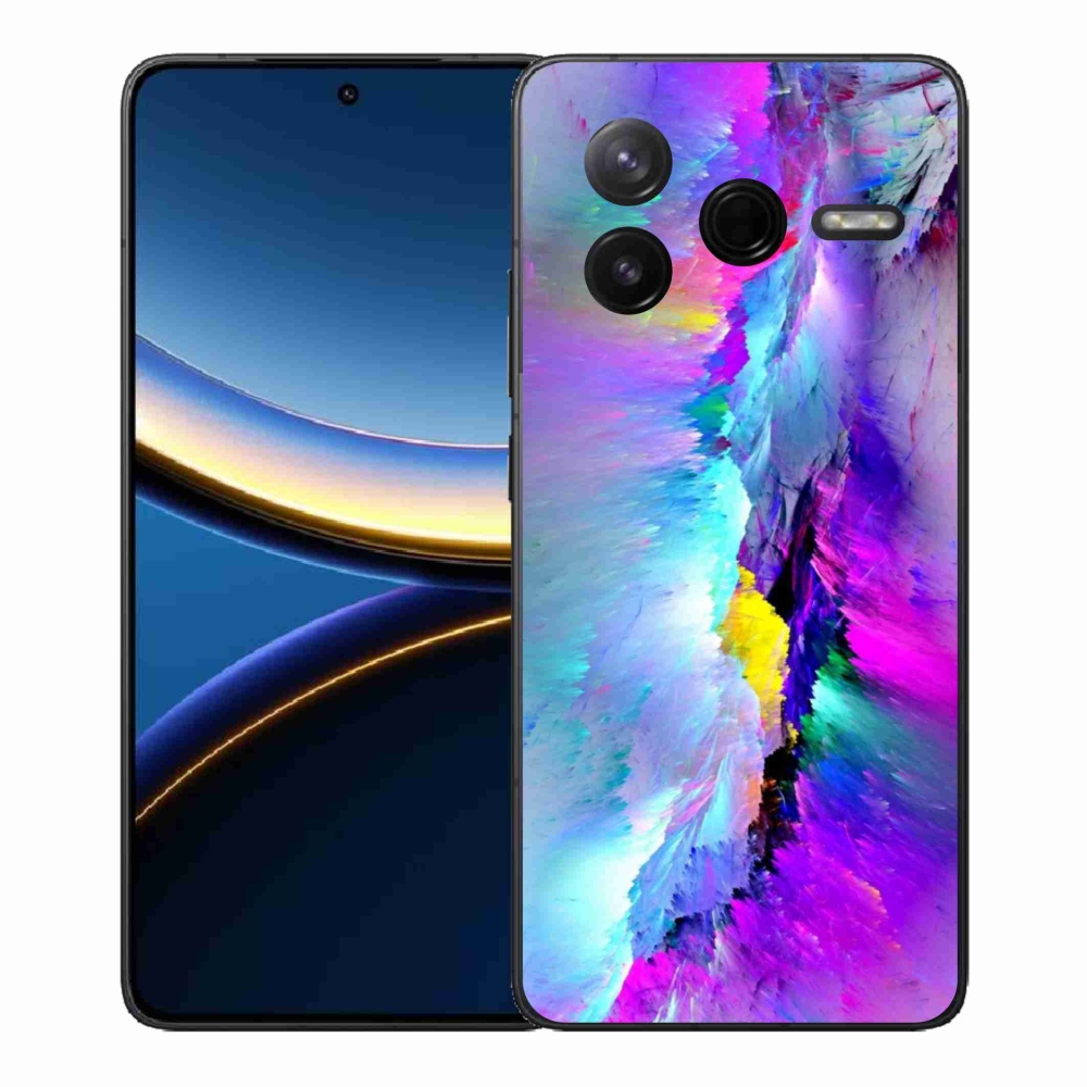 Gélový kryt mmCase na Xiaomi Poco F7 Pro - abstrakt