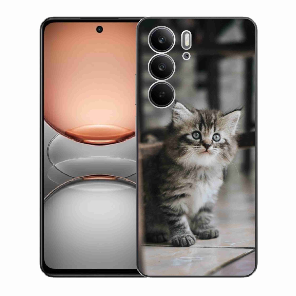 Gélový kryt mmCase na Realme C75 - mačiatko