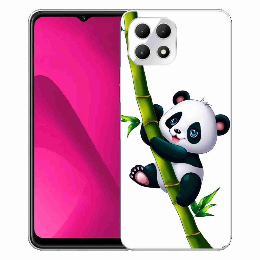 Gélový kryt mmCase na T-Mobile T Phone 2 - panda na bambuse