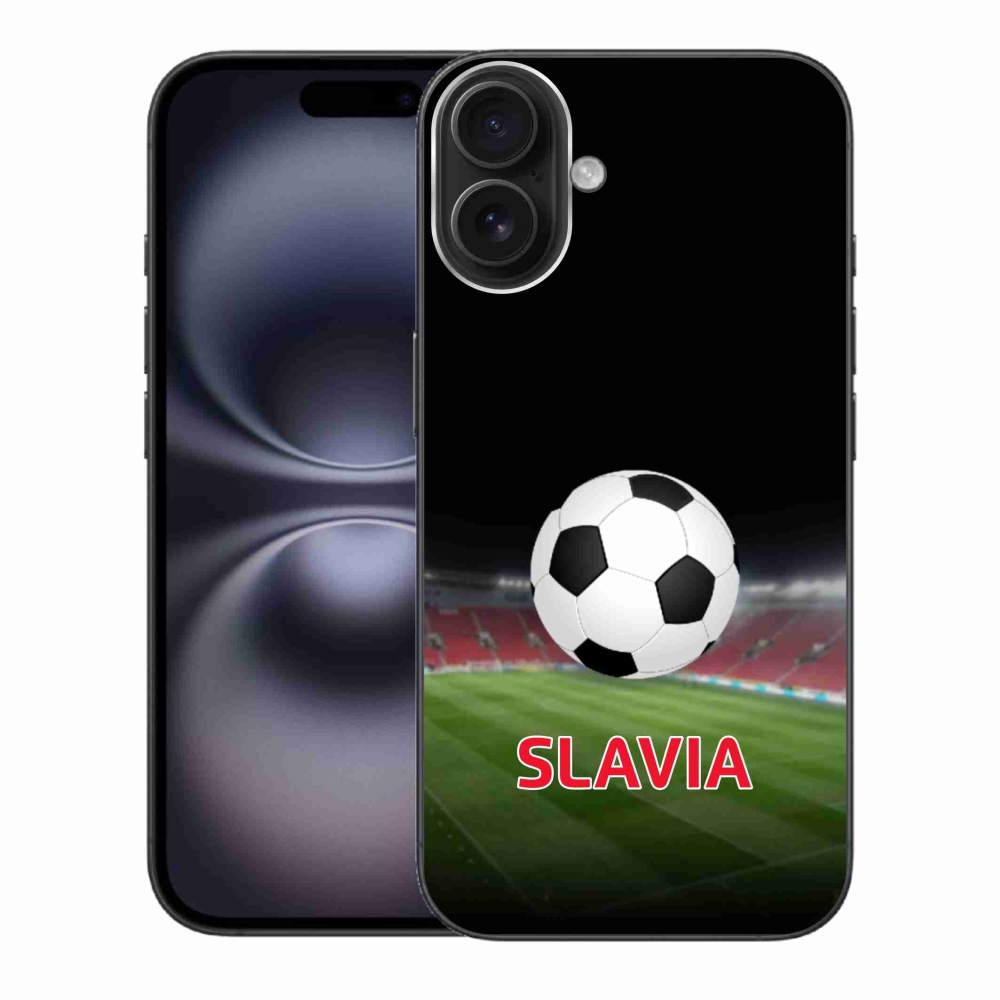 Gélový kryt mmCase na iPhone 16 Plus - slavia 1