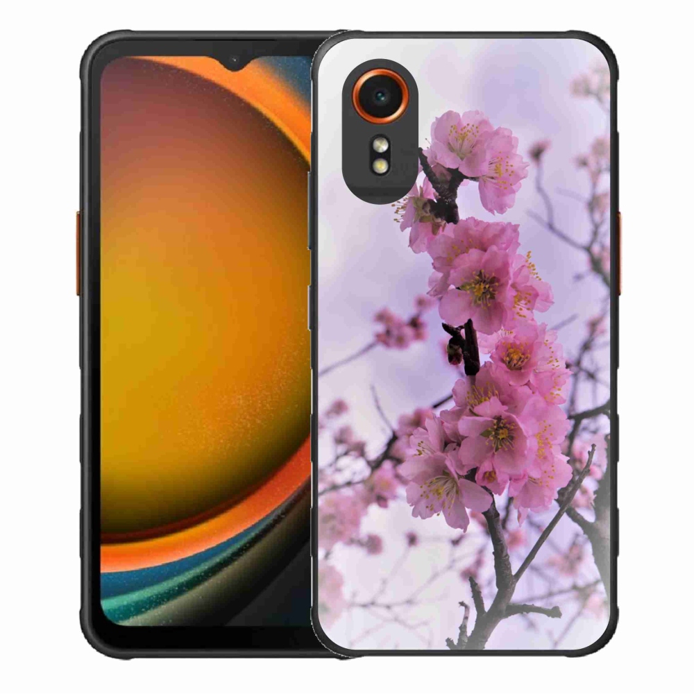 Gélový kryt mmCase na Samsung Galaxy Xcover 7 - kvety 7