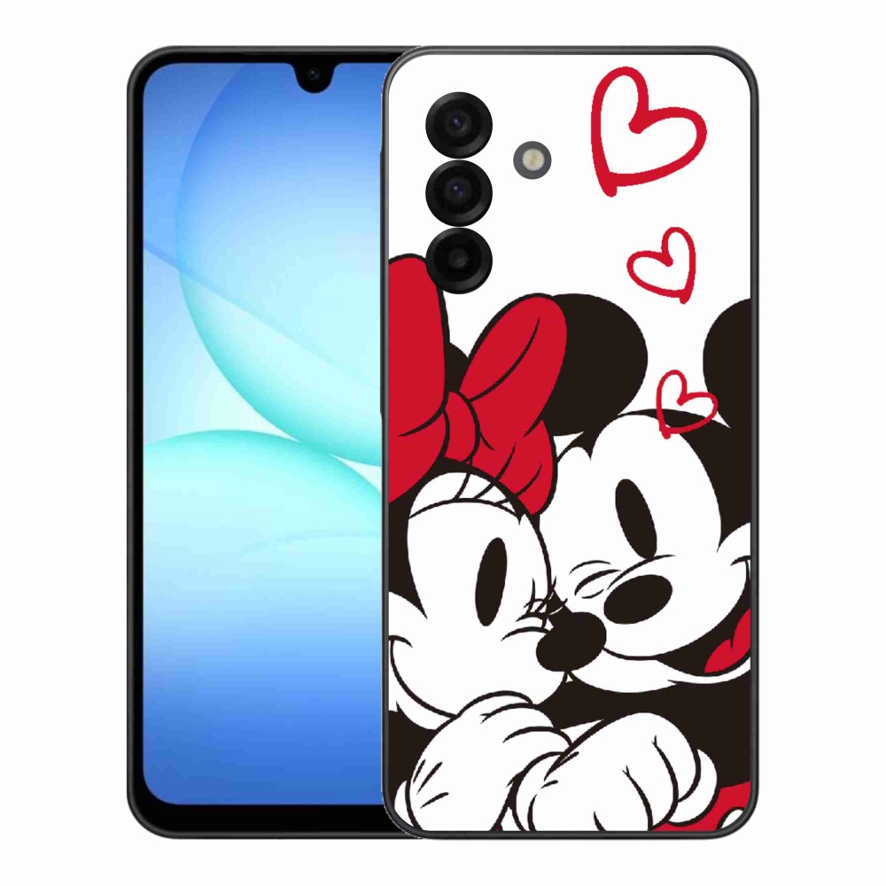 Gélový kryt mmCase na Samsung Galaxy A17 5G - minnie a mickey