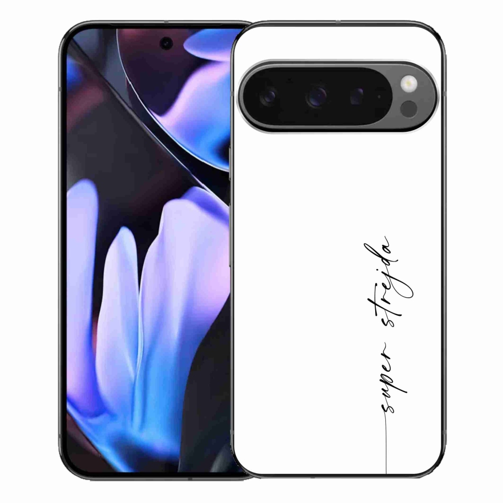 Gélový kryt mmCase na Google Pixel 9 Pro XL - super strýko biele pozadie