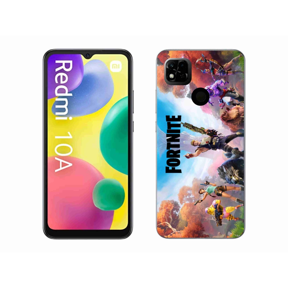 Gélový kryt mmCase na Xiaomi Redmi 10A - fortnite 1