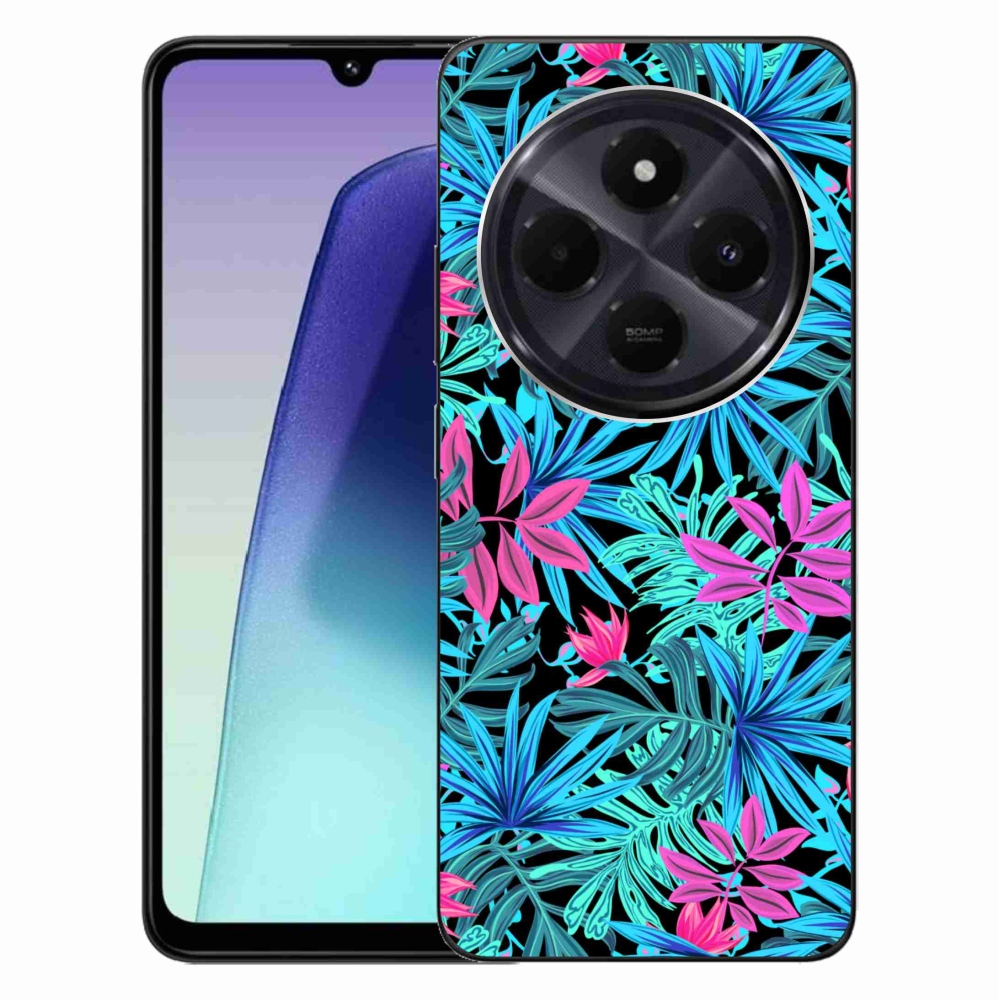 Gélový kryt mmCase na Xiaomi Redmi 14C/Poco C75 - kvety 3