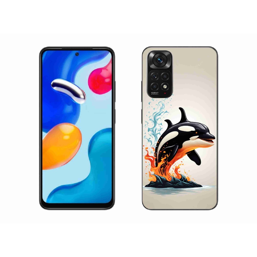 Gélový kryt mmCase na Xiaomi Redmi Note 11 4G - kosatka