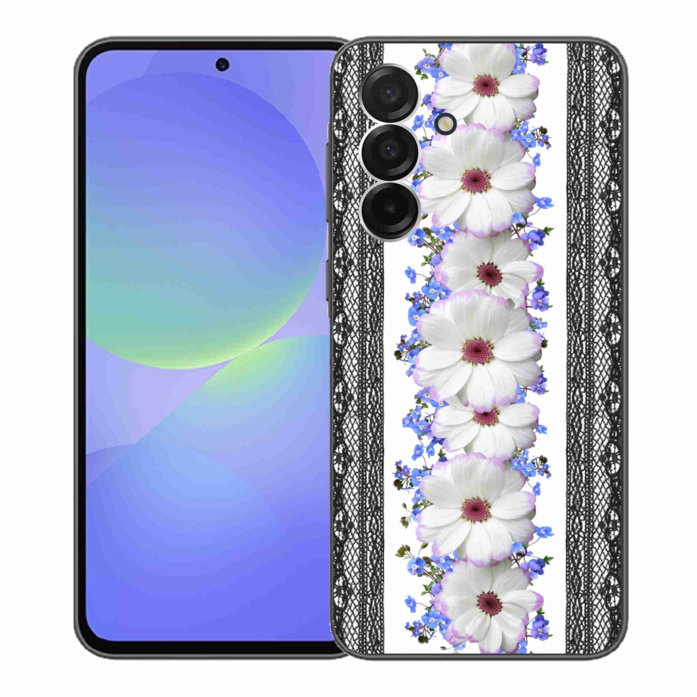 Gélový kryt mmCase na Samsung Galaxy A36 5G - kvety 8