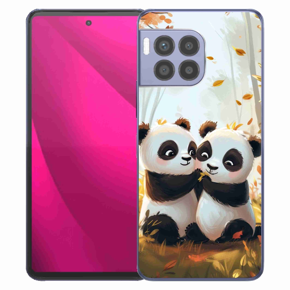 Gélový kryt mmCase na T-Mobile T Phone 2 Pro - pandy