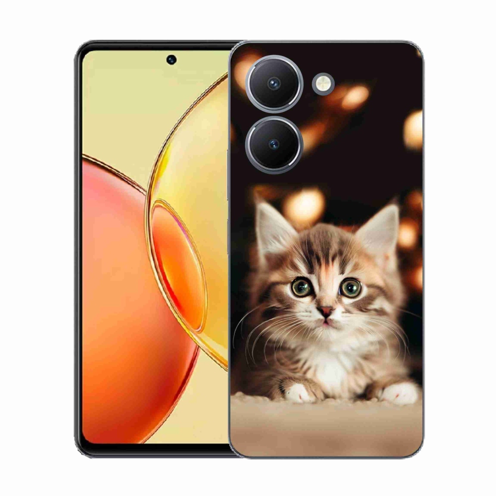 Gélový kryt mmCase na Vivo Y36 - roztomilé mačiatko 2