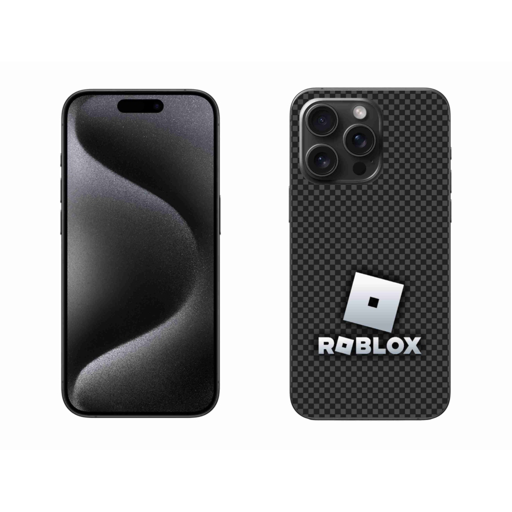 Gélový kryt mmCase na iPhone 15 Pro Max - roblox 3