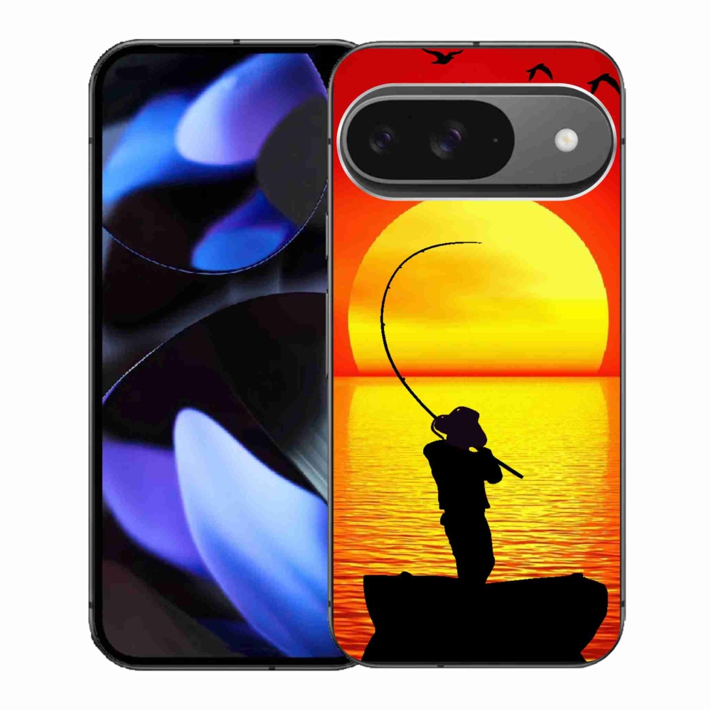 Gélový kryt mmCase na Google Pixel 9/9 Pro - rybárčenie