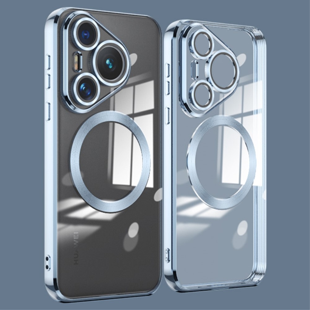 Case gélový obal s ochranou fotoaparátu a podporou MagSafe na Huawei Pura 70 Pro - modrý