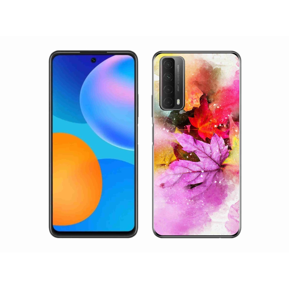 Gélový kryt mmCase na Huawei P Smart (2021) - farebné listy