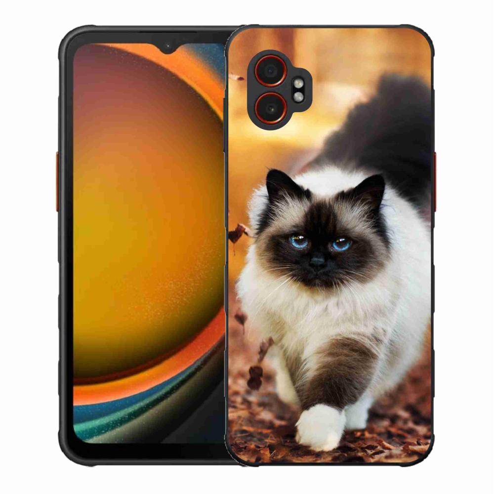 Gélový kryt mmCase na Samsung Galaxy Xcover 7 Pro - mačka