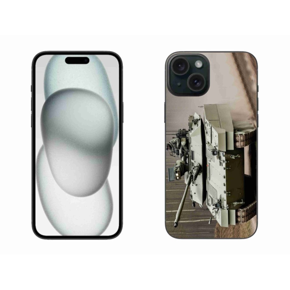 Gélový kryt mmCase na iPhone 15 Plus - tank 2