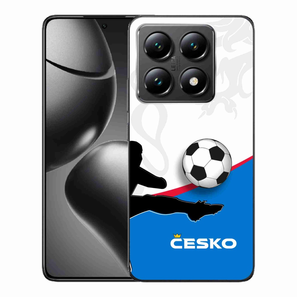 Gélový kryt mmCase na Xiaomi 14T - futbal Česko 3