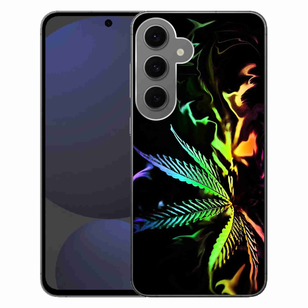 Gélový kryt mmCase na Samsung Galaxy S24 FE - konope 2