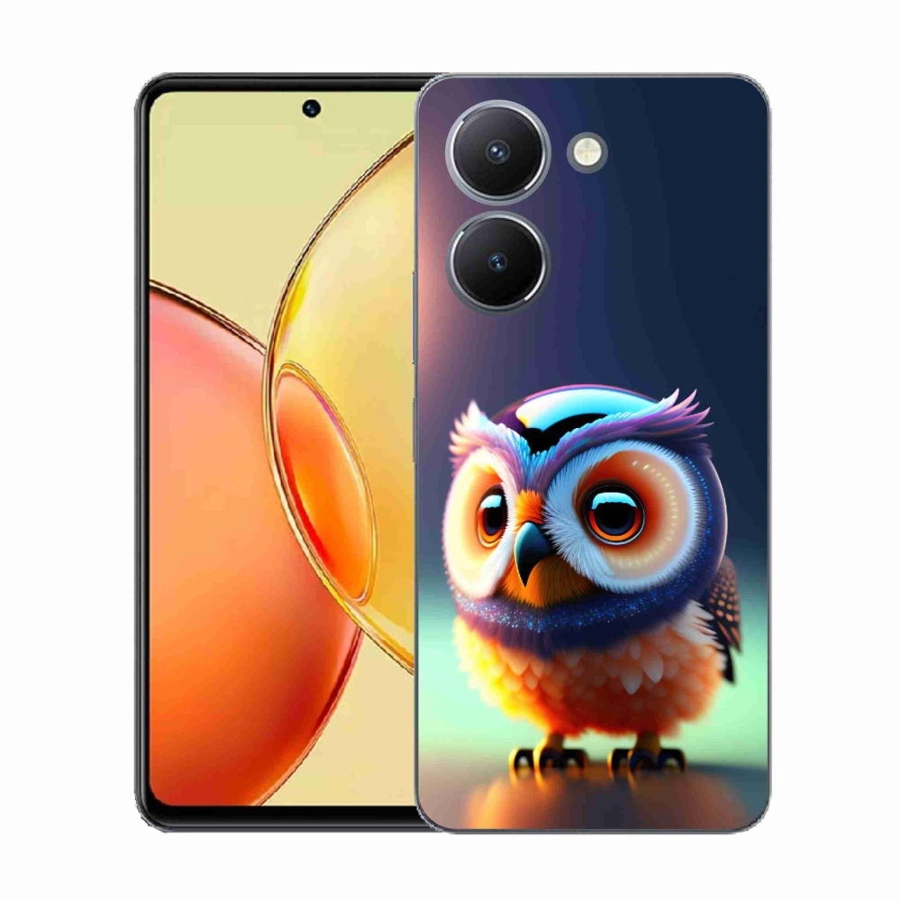 Gélový kryt mmCase na Vivo Y36 - sovička