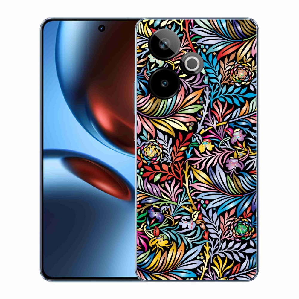 Gélový kryt mmCase na Realme GT 7 5G/GT 7T 5G - kvety 5