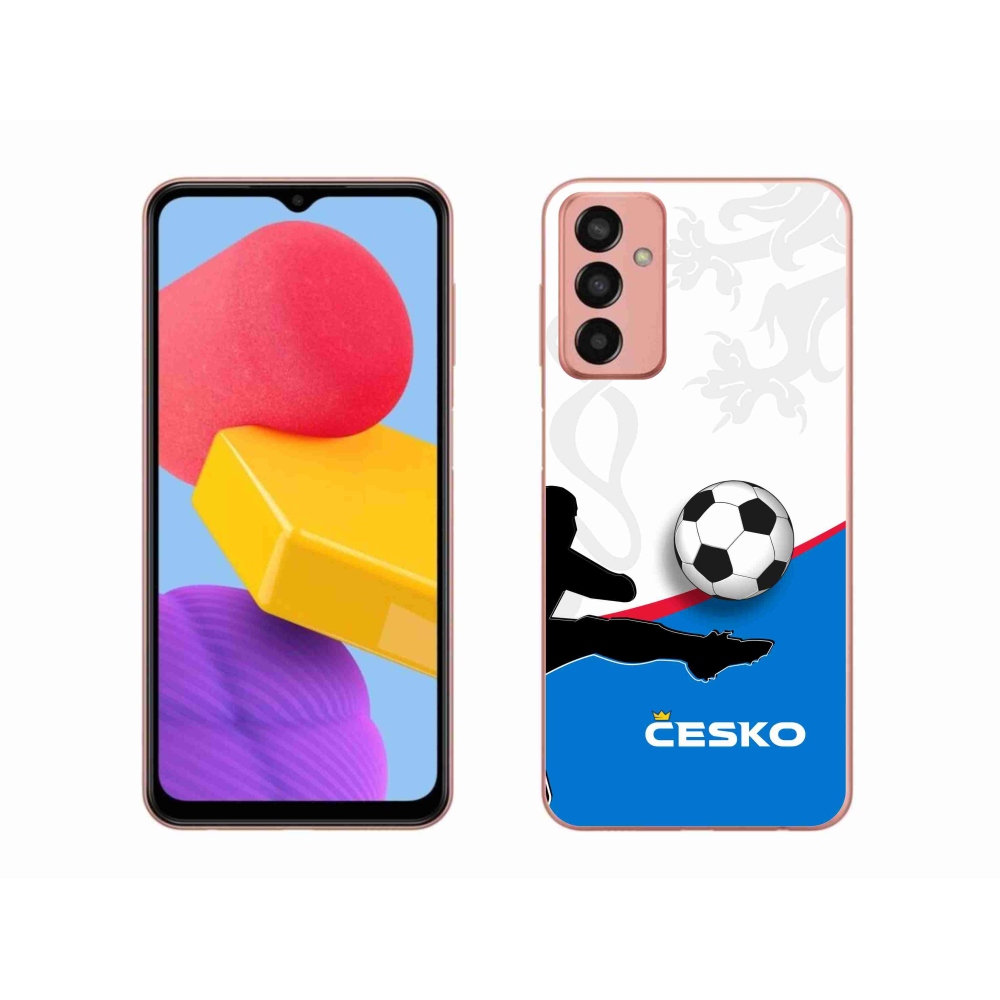 Gélový kryt mmCase na Samsung Galaxy M13 - futbal Česko 3