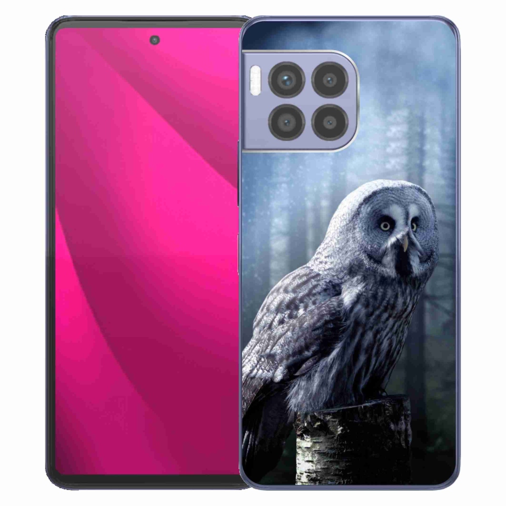 Gélový kryt mmCase na T-Mobile T Phone 2 Pro - sova
