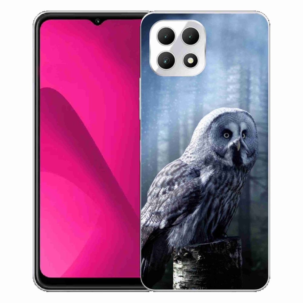 Gélový kryt mmCase na T-Mobile T Phone 2 - sova