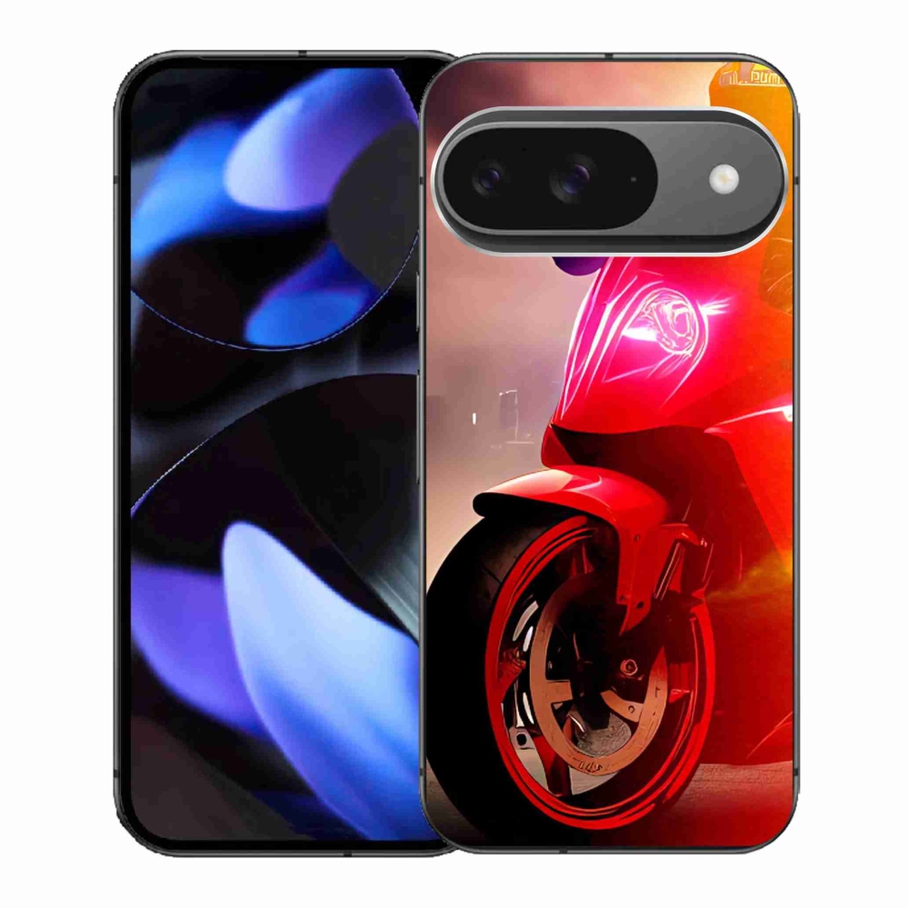 Gélový kryt mmCase na Google Pixel 9/9 Pro - motorka