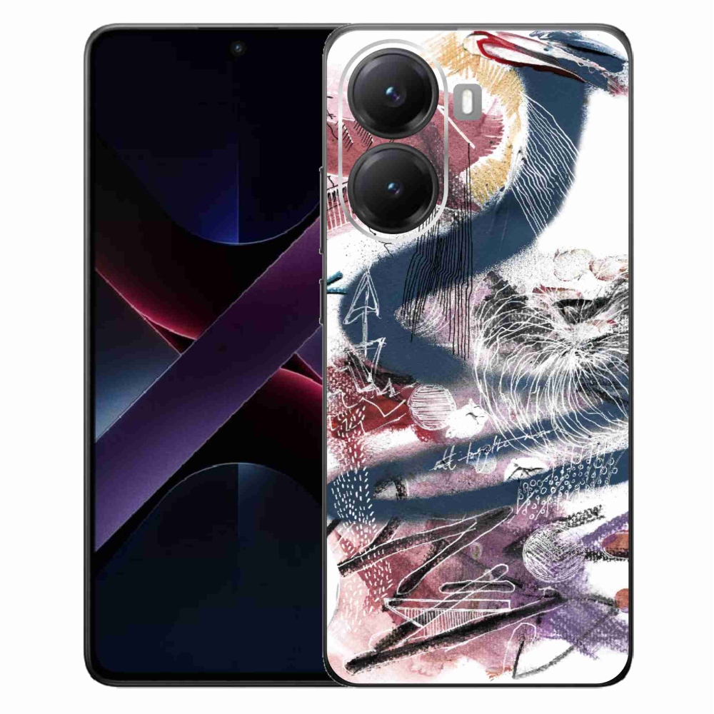 Gélový kryt mmCase na Xiaomi Poco X7 Pro 5G - abstraktný motív 28